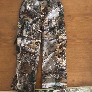 Boys convertible camouflage pants
